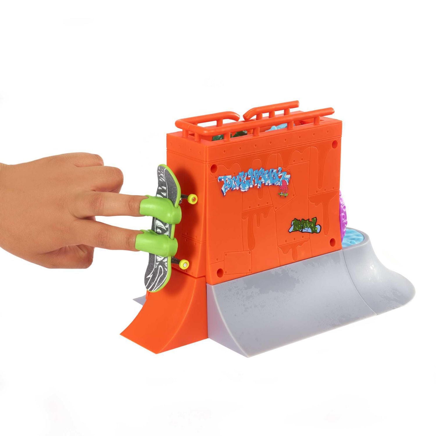 Hot Wheels Skate Coffret de jeu Planchodrome Aquarium