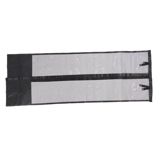 RV Screen Door Curtain, Mesh Door Screen Improved Airflow Sunlight Blocking for Camping Vehicle