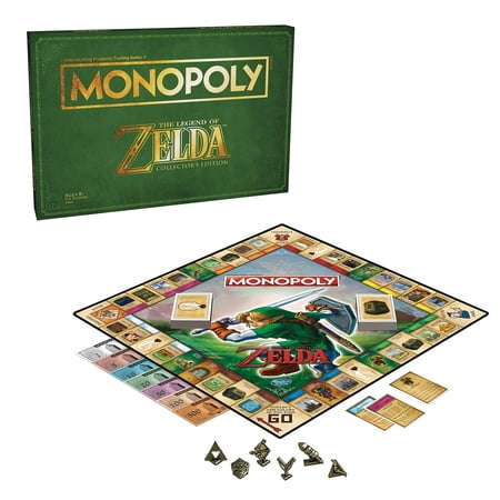 Hasbro Monopoly Legend of Zelda Collector's Edition Board (Top 10 Best Zelda Games)