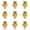 Orange, variant on Easter Carrot Shaped Treat Bags Bulk - 10/20/30 Pcs Fabric Drawstring Goodie Bags for Easter Basket Stuffers, Egg Candy, Party Supplies & Kids Gift Bags