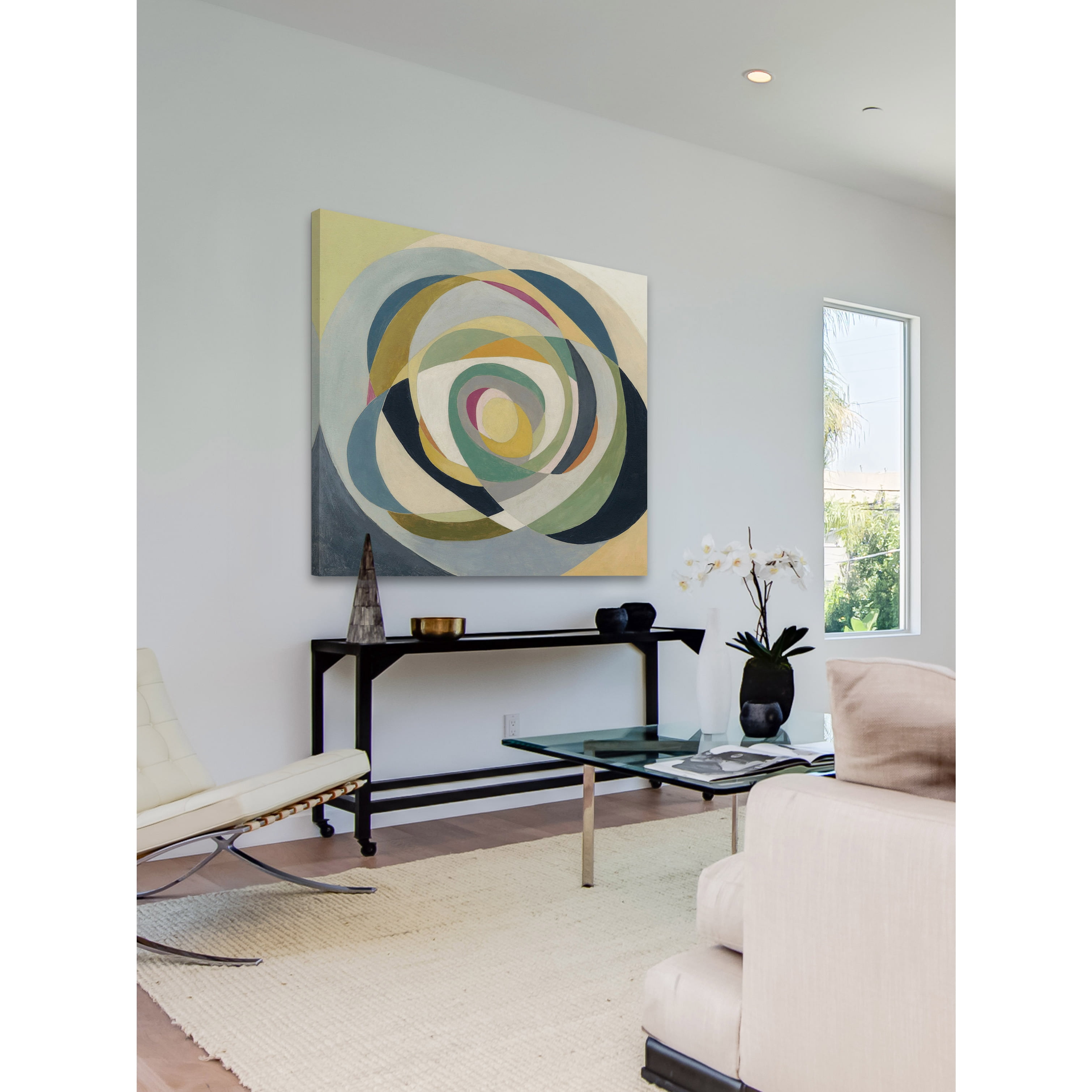 Marmont Hill "Through the Glass" Painting Print on Wrapped Canvas