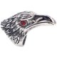 thumbnail image 4 of Anillo de dedo para hombres anillo de la cabeza del águila decoración del anillo retro anillo personalizado, 4 of 6