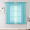 Aqua, variant on OVZME Dusty Blue Sheer Curtains 108" Extra Long 2 Panels Set for Living Room & Bedroom, Premium Lightweight Voile Sheer Drapes with Rod Pocket - Each Panel 59" Wide x 108" Length, Dusty Blue