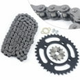 thumbnail image 2 of 420 Chain & Front Rear Sprocket for Pit Bike Go Kart SSR 110 125 CRF50 Baja 70 Fit for ATVs,Go Karts and Dirt Bikes Tao-Tao,Bu-yang, Cool Sport,Ka-zuma,RO-KETA,AIM-EX, 2 of 5