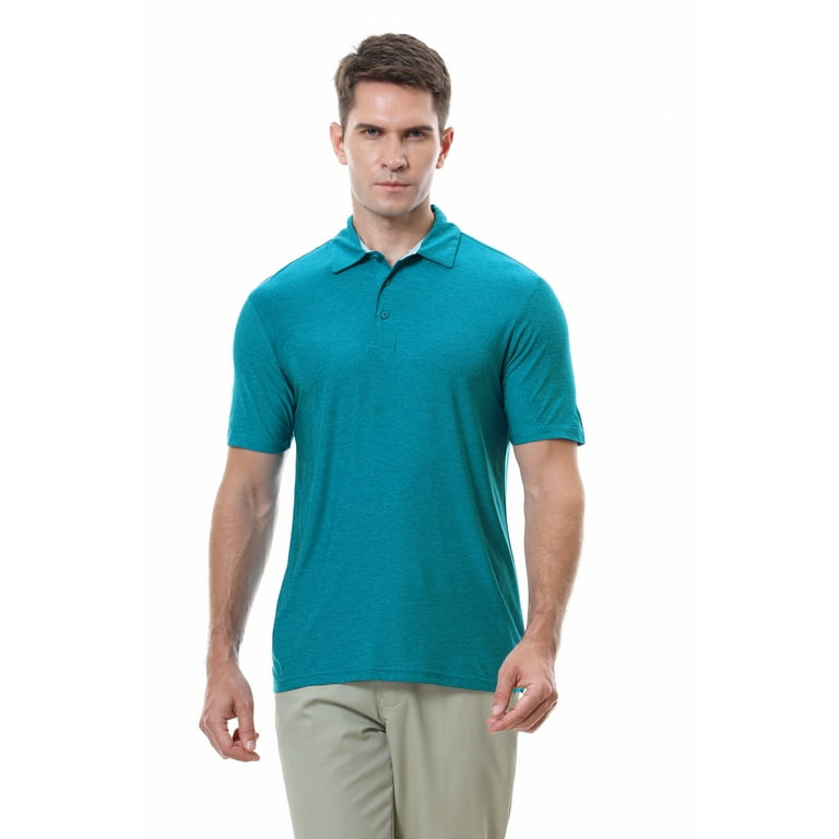 Damipow Men s Golf Shirts for Men Short Sleeve Performance Polo