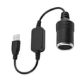 thumbnail image 3 of USB To , USB Port 12V Car  Adapter Female Converter Adapter Cord Lighter Mains Lighter Socket Female, 3 of 8