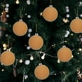 thumbnail image 3 of Lwlmwt Christmas Tree Decorations,6 Pcs New Painted Flocked Macaron-colored Christmas Decorative Balls,Plastic Xmas Decorative Hanging Ornaments,Flocked Christmas Tree Ball, 3 of 5