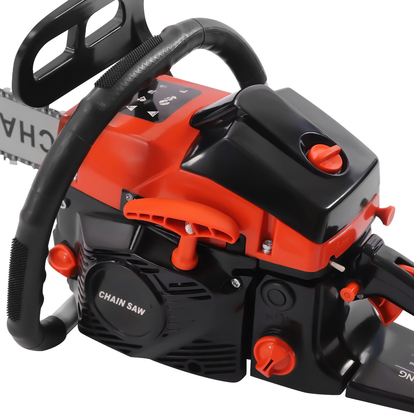 DENEST 68CC 18" Gasoline Chainsaw Powered Wood Cutting Gas Powered Chain Saw Engine 2-Stroke