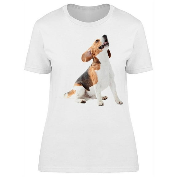 Funny Pose Beagle T-Shirt Women -Image by Shutterstock, Female Large