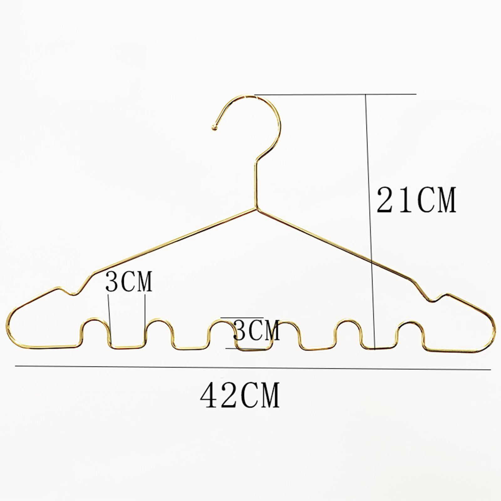 5pcs-multifunctional Clothes Hangers Wholesale Wide Shoulder Wet And Dry Thick  Plastic Clothes Support Non-marking Non-slip Clothes Hangers Trousers - Temu