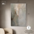 thumbnail image 5 of Fiery Traces I Canvas Minimalist Abstract by Art Remedy, White Frame, 36" x 54", 5 of 7