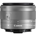 thumbnail image 5 of Canon EF-M 15-45mm F/3.5-6.3 IS STM Lens (Silver) (International Model) with Cleaning Kit and Filter Kits(International Model), 5 of 6