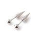 thumbnail image 1 of Set of 2 Stainless Steel Tapers Mens Earrings Piercing Jewelry Earrings Spike Stud Earrings Set Great Gift for Men Women, 1 of 4