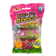 ALBERT'S 3-PACK BUBBLE GUM EGG TRAYS, EASTER BUNNY APPROVED!