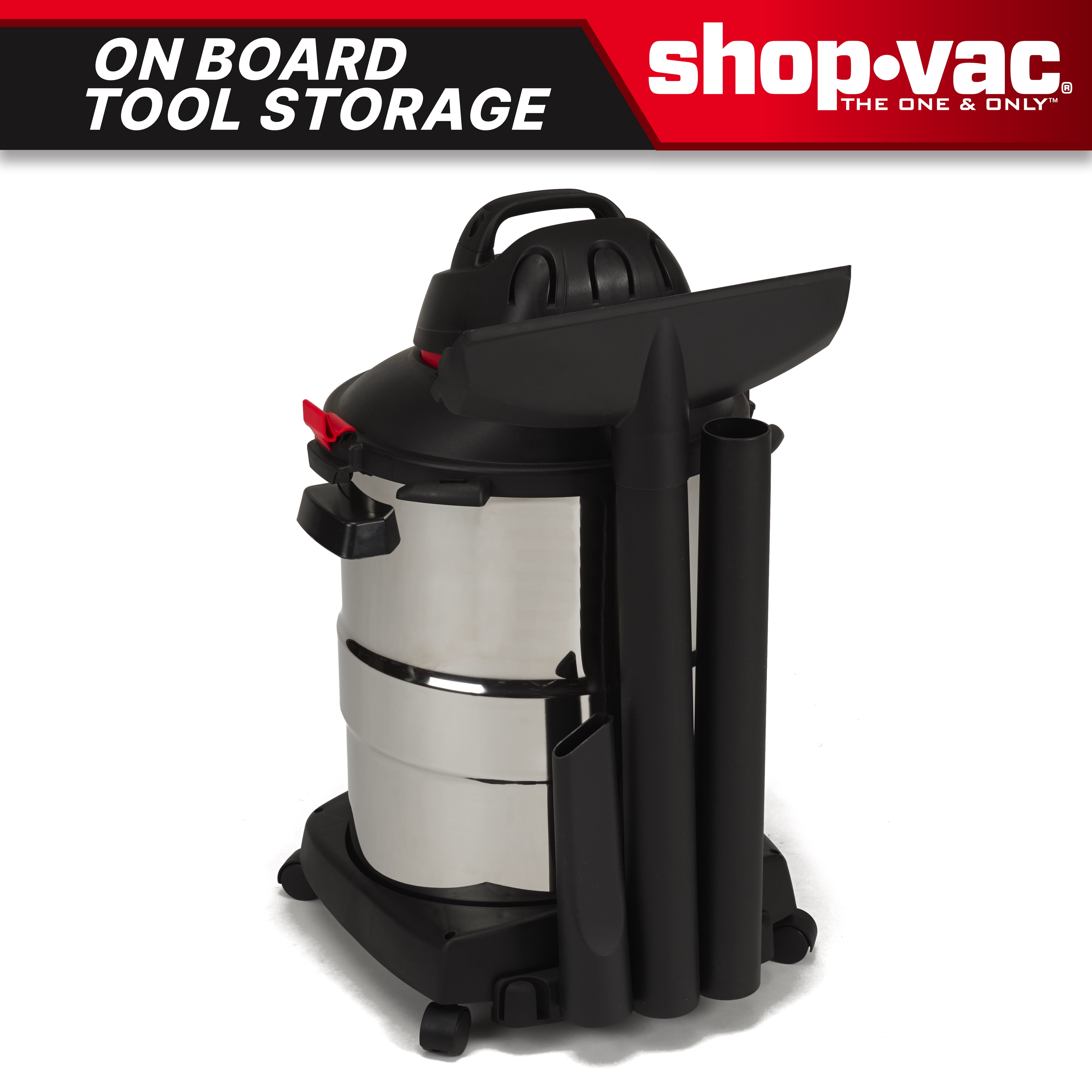 Shop-Vac 12 Gallon 5.5 Peak HP Stainless Steel Wet Dry Vacuum 5989505
