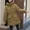 Khaki, variant on Winter Coats for Women, Warm Pocket Long Jacket Down Parkas with Winter Sleeve