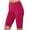 Hot Pink, variant on Frostluinai Womens High Waist Biker Shorts Stretchy Slim Fit Yoga Shorts Plus Size Athletic Running Shorts Solid Color Leggings for Women