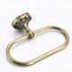 thumbnail image 3 of Vintage Brass Luxury Bronze Bathroom Bath Towel Holders, 3 of 4