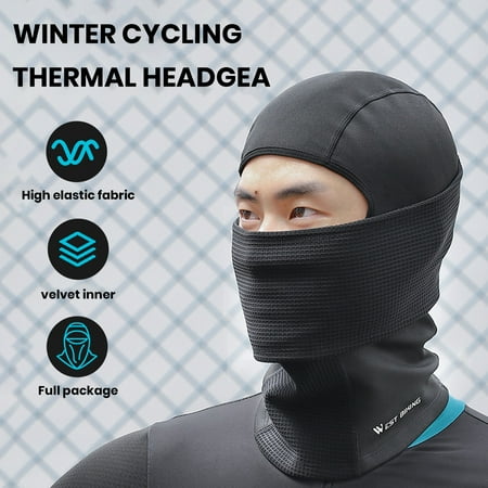 Yanerim Winter Warm Cycling Bandana for Women Men Windproof & Sun Outdoor Headgear High Elastic 306 degree Full Coverage Face Neck Warmer for Skiing Riding Fishing Hiking Sports