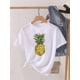 thumbnail image 3 of Camiseta estampada de manga corta para mujer, ropa con estampado de flores dulces de los años 90, Top para mujer, camiseta para mujer, ropa con cuello redondo, 3 of 5
