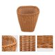 thumbnail image 3 of Cesta de ratán de plástico canasta tejida versátil basura puede tejer lavabo, 3 of 3