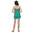 thumbnail image 4 of Moomaya WoMen's Cotton Spaghetti Strap Lace Top & Short Set Sleepwear, 4 of 6