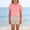 Pink, variant on Eltusu Girls Cotton T-Shirts, Casual Crewneck Solid Color Short SLeeve Summer Tops Purple Size 10-12 T