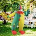 thumbnail image 3 of Joker Blow Up Costume, Reusable Inflatable Clown Costume  For Cosplay Party, 3 of 8