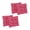 Bery Berry, variant on 19-inch Squared Twill Tufted Dining Chair Cushion - Ruby Red