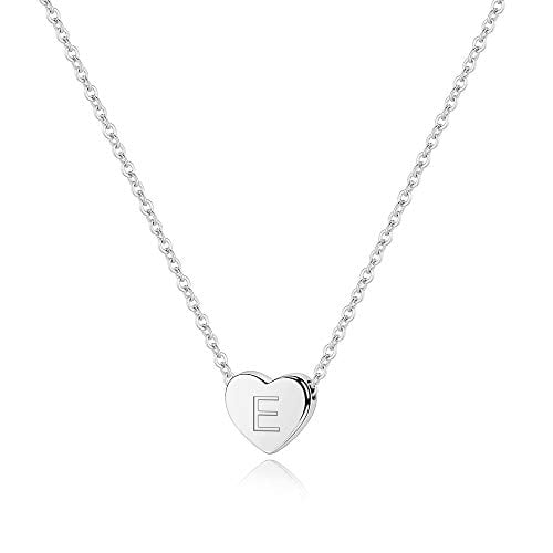 Handmade Dainty Sterling Silver Heart Necklace 