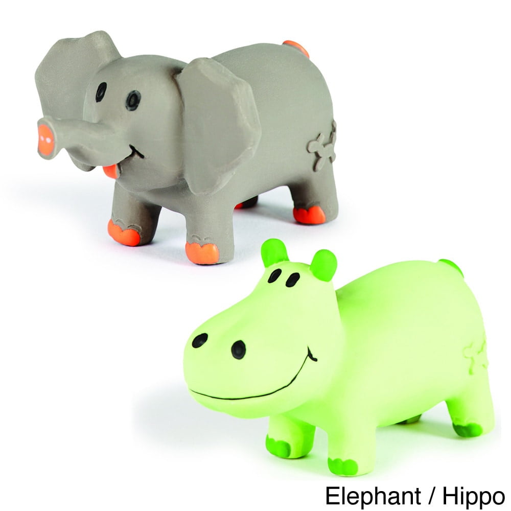 Charming Pet Products Lil Roamers 6inch Latex Pet Dog Toy (2pack