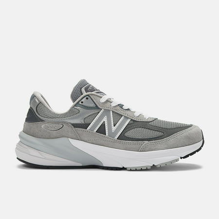 New Balance Women's Made in USA 990v6 Sneakers, Grey, Standard Width, 6