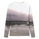 thumbnail image 5 of ICHUANYI Clearance Womens Round-Neck Print Long Sleeve Tops Printed Regular Blouse(White, XL) ICHUANYI WER2023081204065, 5 of 5