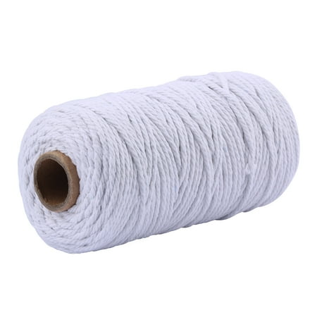 

Dtydtpe Colorful Cotton Rope Diy Hand Woven 3mm Thick Cotton Rope Woven Tapestry Rope Tied Rope
