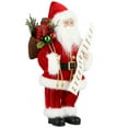 thumbnail image 4 of UTEN 13" Classic Santa Claus Christmas Figurine for Festive Holiday Home and Party Decoration, 4 of 9