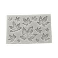 thumbnail image 1 of Xihbxyly Herramienta para Fondant de Hoja de Arce, Silicona Flexible, Soporta Temperaturas de -40 a 230 Grados, Multiusos para Pasteles, Panes, Gelatinas, Mousse, Chocolate y Fabricación de Jabón. Ta, 1 of 2