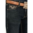 thumbnail image 2 of Rock & Roll Denim Men's And Revolver Dark Wash Slim Straight Stretch Jeans Dark Wash 34W x 36L  US, 2 of 4