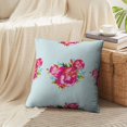 thumbnail image 3 of LALILO Throw Pillow Covers Floral With Peony Flower Summer Accent Art Cushion Cover 18" x 18", 2 Pack, 3 of 6