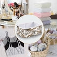 thumbnail image 4 of Cabinet Storage Basket 11.02x11.02x11.02 Inches Storage Box Foldable, Storable and Easy to Assemble ，Open Home Storage Bins ，Closet Storage Bins Leopards, 4 of 8