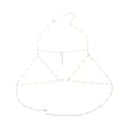 thumbnail image 2 of Cadena del cuerpo Yuyangstore Accesorio brillante de la decoración atractiva de Oro, 2 of 8