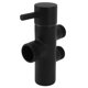 thumbnail image 1 of Desviador De Cabezal De Ducha, Válvula Desviadora De Brazo De Ducha Resistente, Control De Agua Fría Y Caliente A Prueba De Fugas, Color Negro, Para Inodoro, 1 of 7