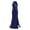Navy Blue, variant on Alvivi Girls Sequin Halter Fishtail Maxi Dress Junior Bridesmaid Wedding Birthday Party Gowns Gold 8