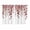 Dark Red, variant on Yellow Botanical Kitchen Curtains 84 Inch Length, Watercolor Spring Eucalyptus Leaves Grommet Top Bedroom Living Room Curtains, Light Filtering Cafe Curtain Drapes 2 Panels Set 84''x84''