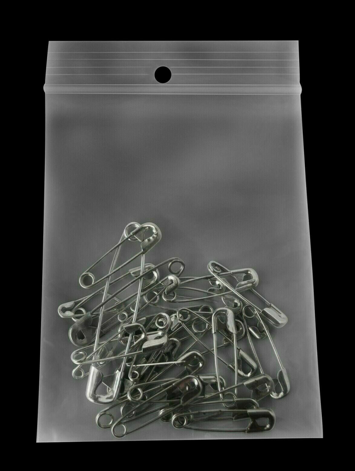 1000 3x5 4mil Reclosable Hang Hole Clear Zip Lock Plastic Cello Bags 3"x5" inch 