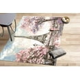 thumbnail image 5 of Eiffel Tower and Romantic Couple Rugs, Pink Leaves Tree Rug, Entry Rugs, Small Rug, Paris Rugs, View Rug, Non-Slip Carpet Rug, Girl Room Rug, 1.7'x2.3' - 50x70 cm, 5 of 8
