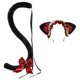 thumbnail image 3 of Conjunto de diadema y cola, accesorios para disfraces, decoración para niños y adultos, tocado, Cosplay, orejas de animales, regalo, cola de gato, dis negro rojo Fernando Disfraz de juego de cosplay, 3 of 7