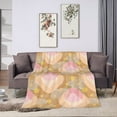 thumbnail image 2 of Fantasy Cloud Geometry Throw Blanket, Super Soft Anti-Pilling Flannel Bed Blankets, 50"x40", 2 of 8