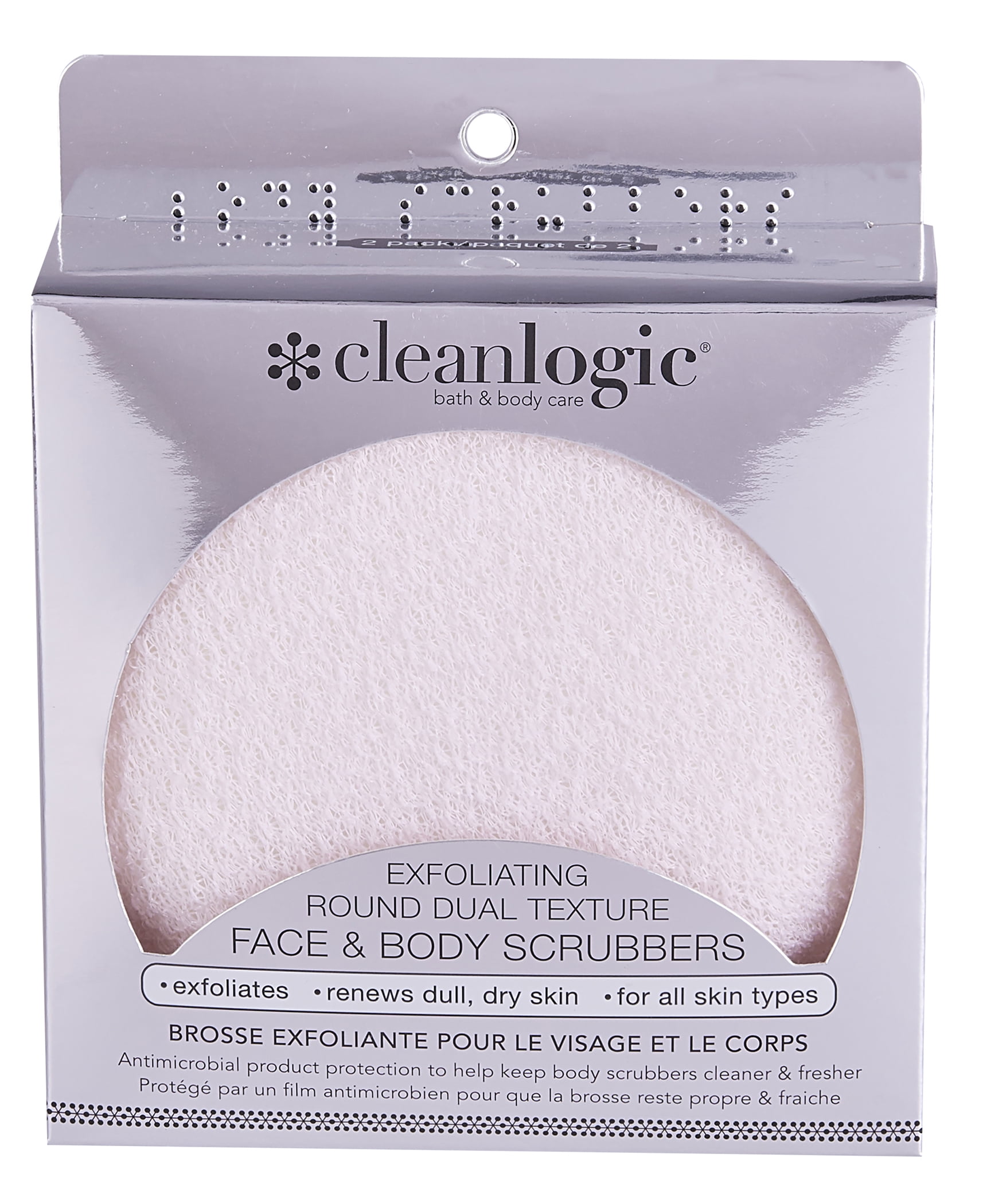 cleanlogic exfoliating body scrubber