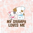 thumbnail image 4 of Inktastic My Grampy Loves Me Girls Girls Toddler T-Shirt, 4 of 5