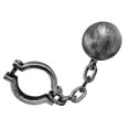 thumbnail image 4 of Nicky Bigs Novelties Adult Ball and Chain Leg Shackle Convict Prisoner Inmate Costume Accessory Prop, 4 of 6